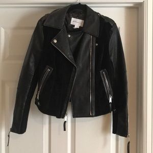 BCBG Faux Leather jacket